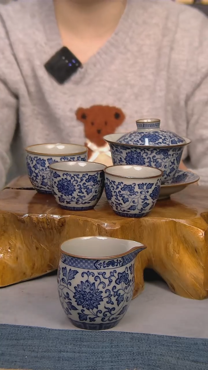 【闪购商品】简装家用款5件套 陶瓷家用茶具系列