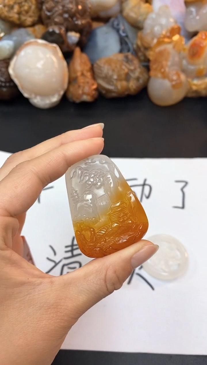 【闪购商品】玛瑙/玉髓珠宝奇石未镶嵌0