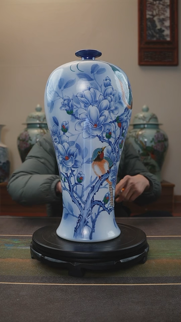 【闪购商品】摆件匠心瓷造确保手绘艺术