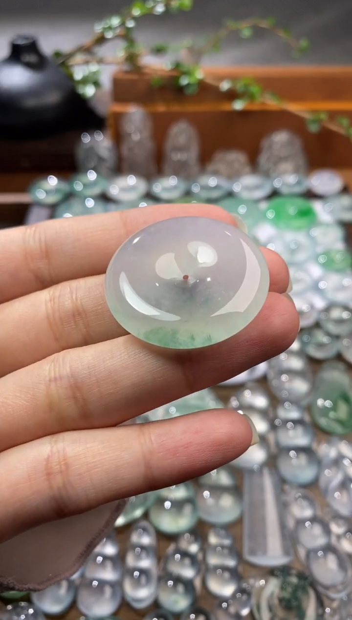 吊坠(不含链)未镶嵌翡翠扣子