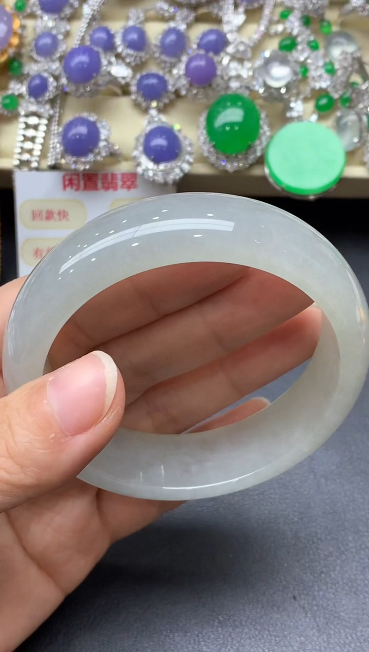 未镶嵌手镯翡翠577-中国好珍宝