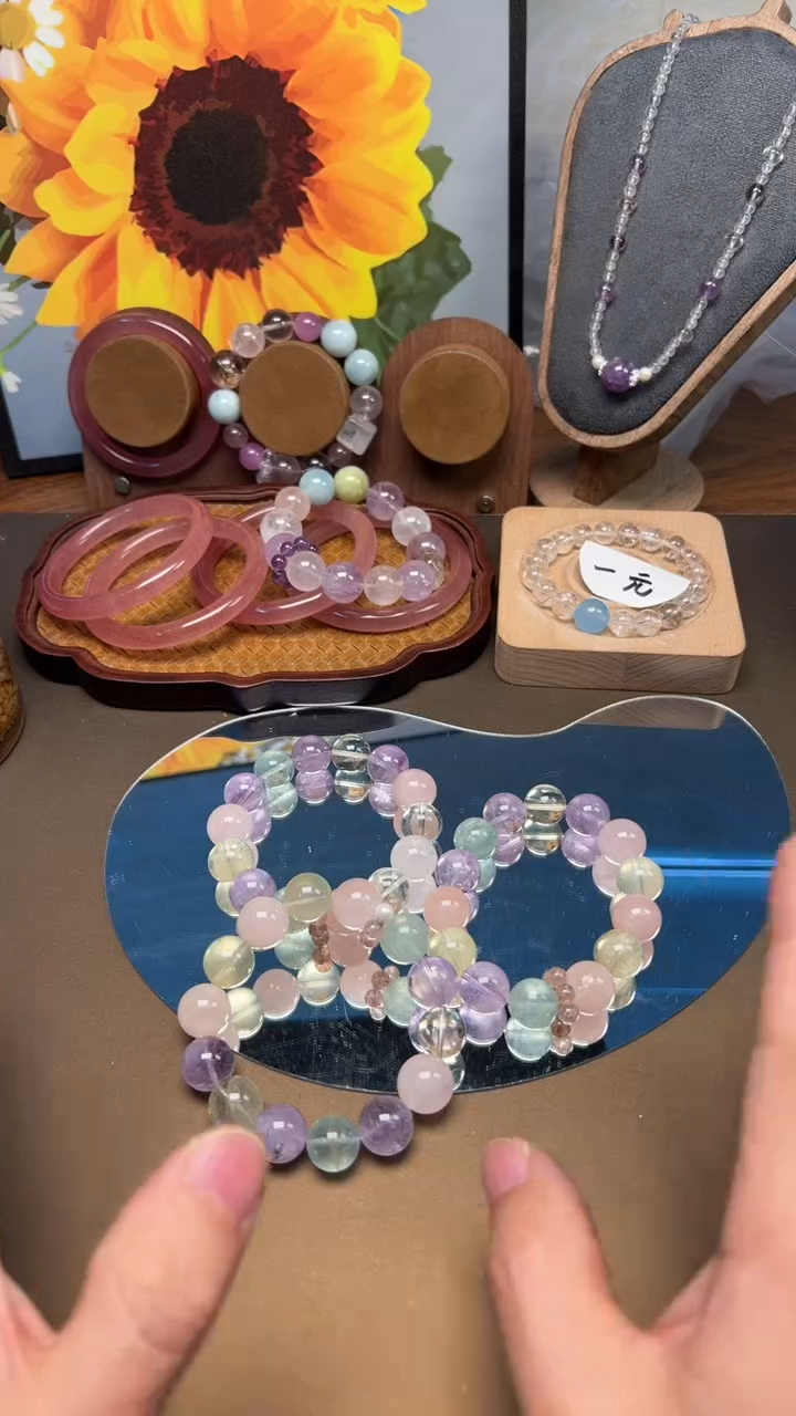 未镶嵌手串水晶1