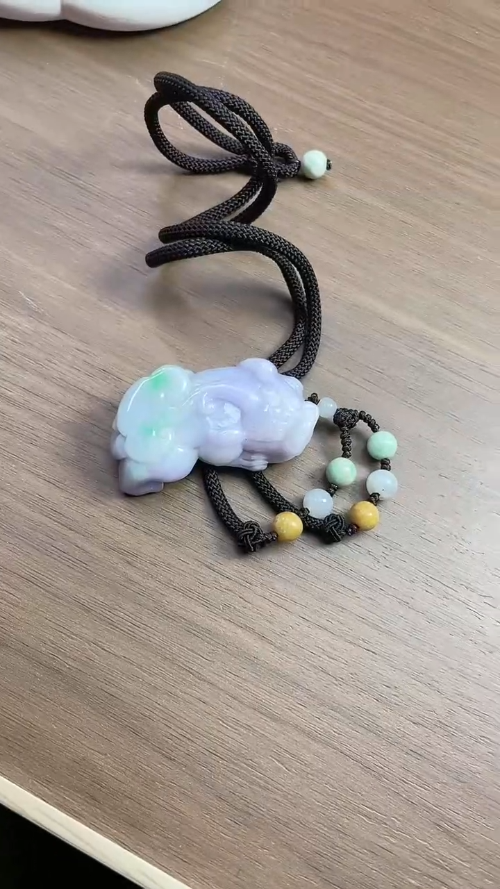 【闪购商品】翡翠颈饰未镶嵌貔貅SY