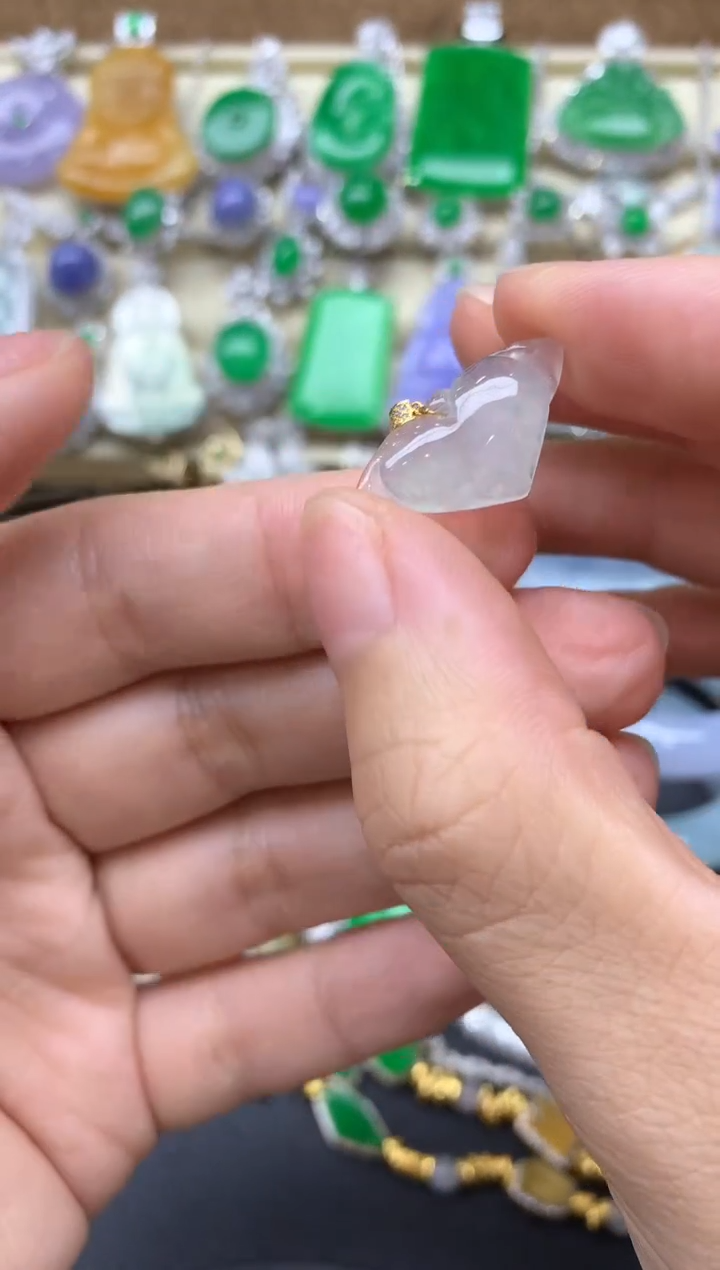 【闪购商品】翡翠颈饰未镶嵌3-中国好珍宝