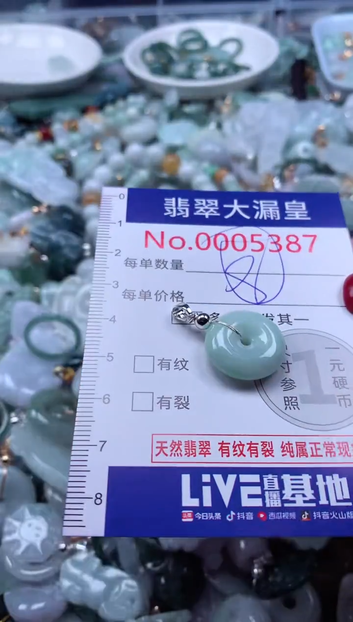 颈饰未镶嵌翡翠5387