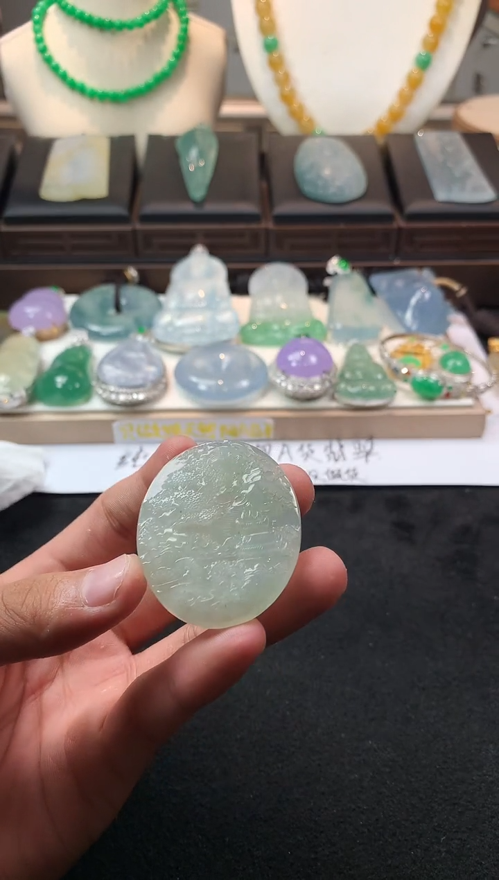 未镶嵌定制翡翠朝***～3906毛货不退不换