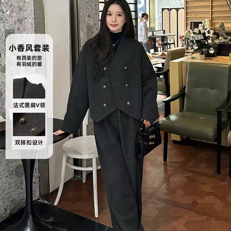 2025秋冬季女生设计师套装 WYNZB000X054
