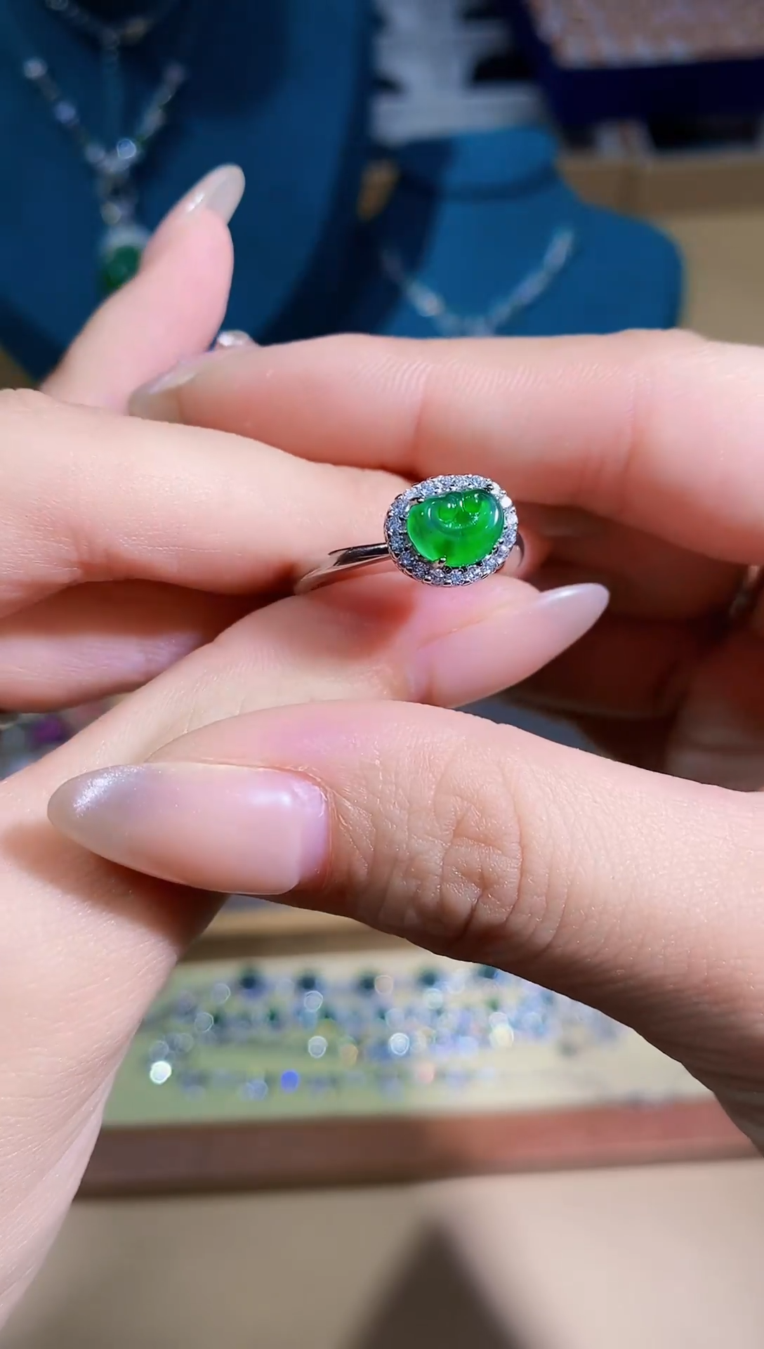 【闪购商品】翡翠戒指合金多样性 发其一【16】