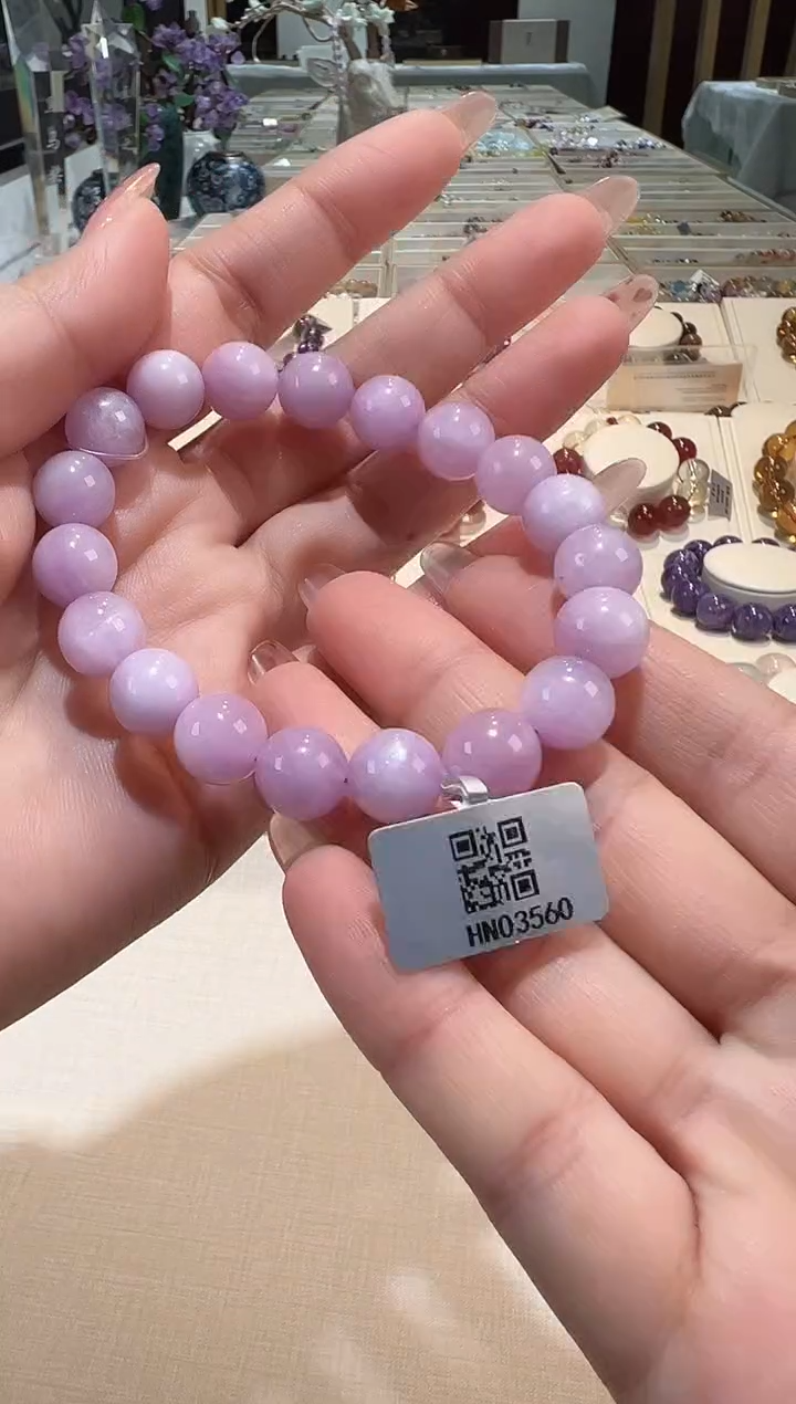 未镶嵌锂辉石手串手串