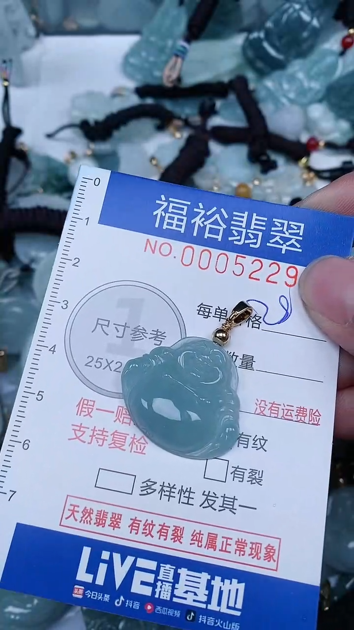 【闪购商品】翡翠颈饰未镶嵌...0005229
