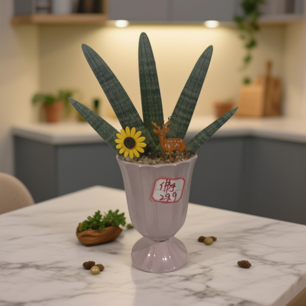 网红佛手虎皮兰大中小老桩招财组合款室内外盆景好养易活办公摆放