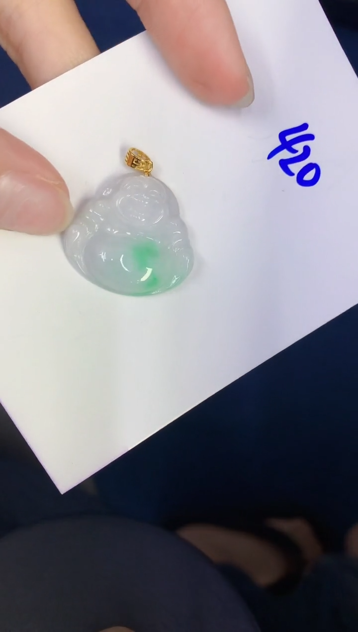 颈饰未镶嵌翡翠缅甸天然翡翠A货