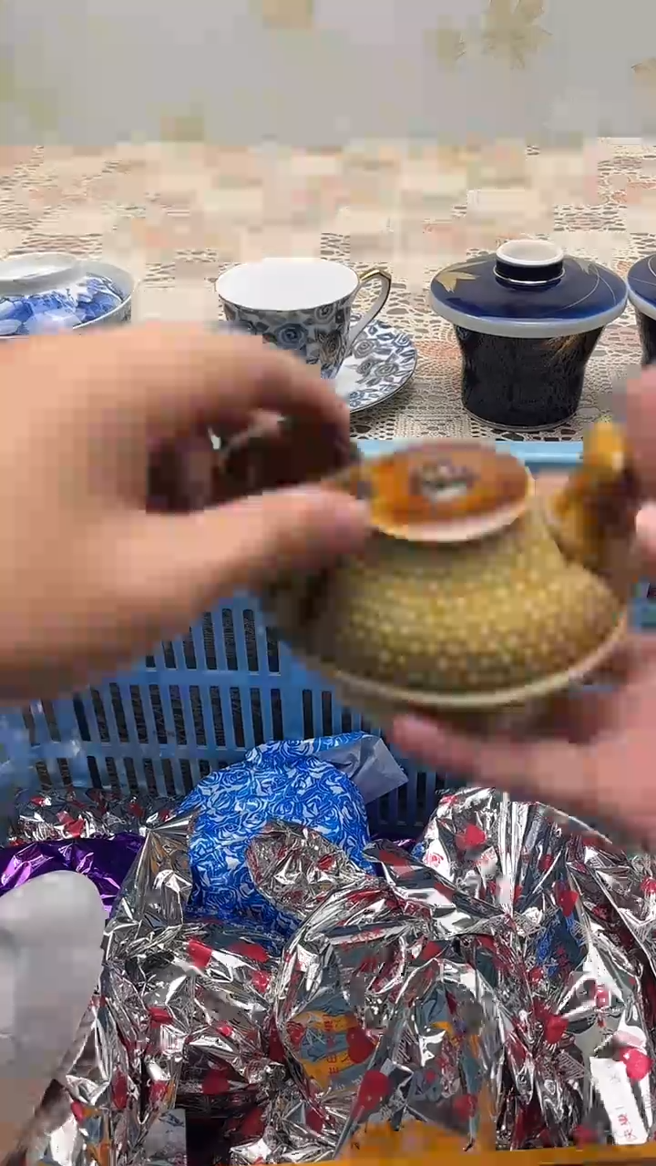 手工艺品琉璃闪*你文哥回流精品瓷器