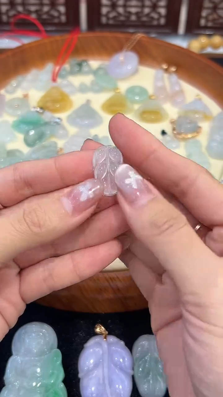 【闪购商品】翡翠吊坠(不含链)未镶嵌016缅甸天然翡翠