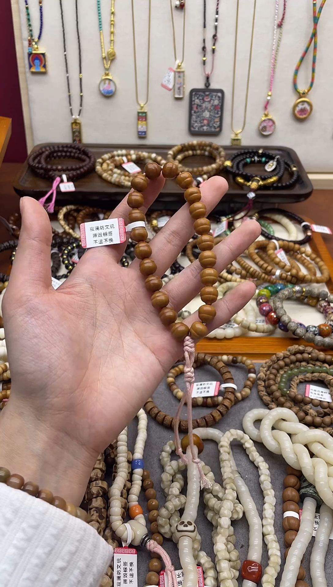 手串猴头核桃猴头雕刻小葫芦手持