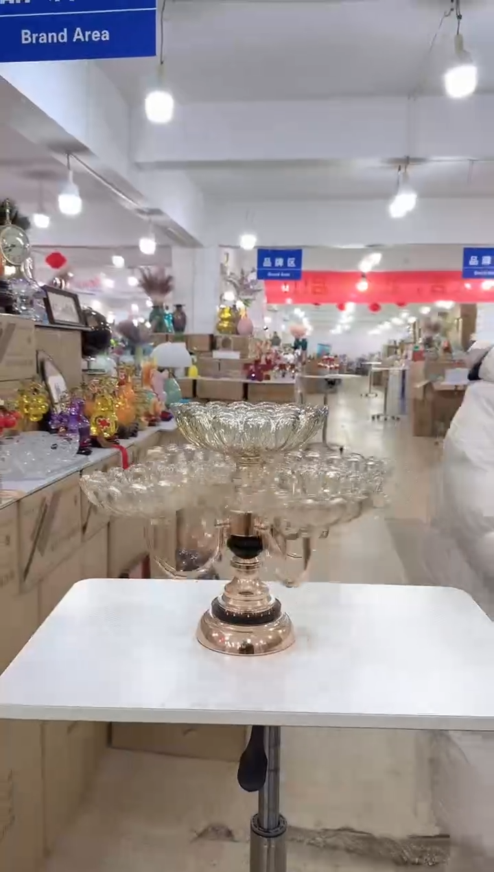 【闪购商品】无铅玻璃美全花器-j-早32