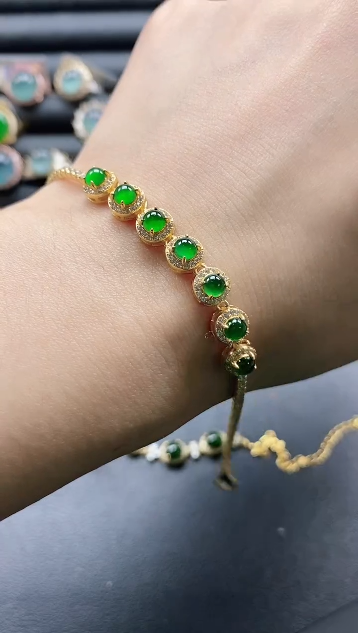 【闪购商品】翡翠戒指银S925镶嵌1111-