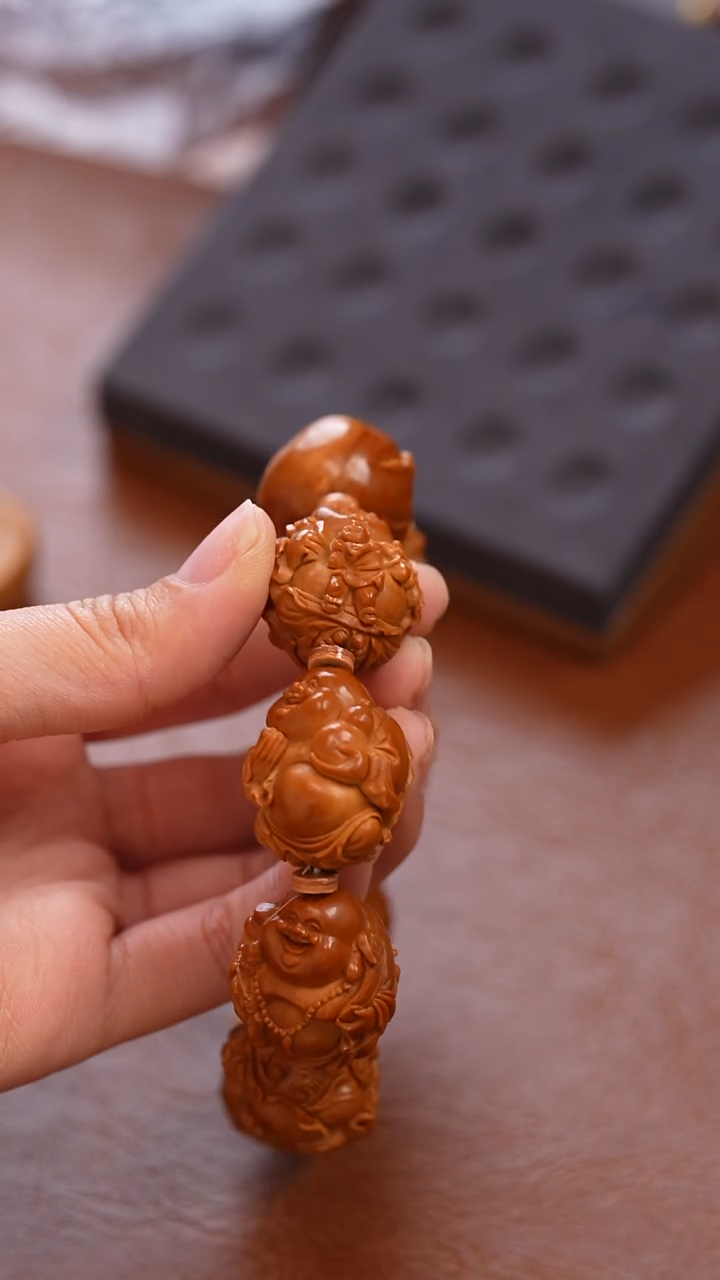 手串/手链橄榄核弥勒2.4有花