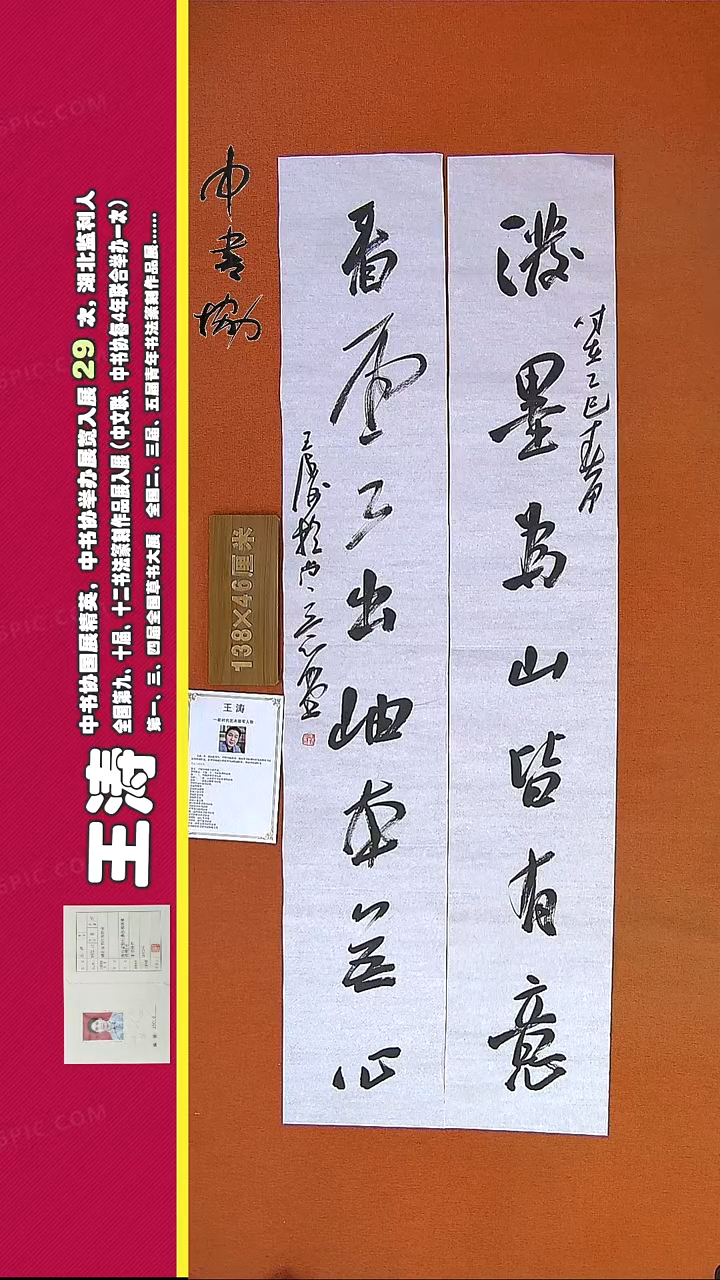 【闪购商品】书法187E王涛书法作品