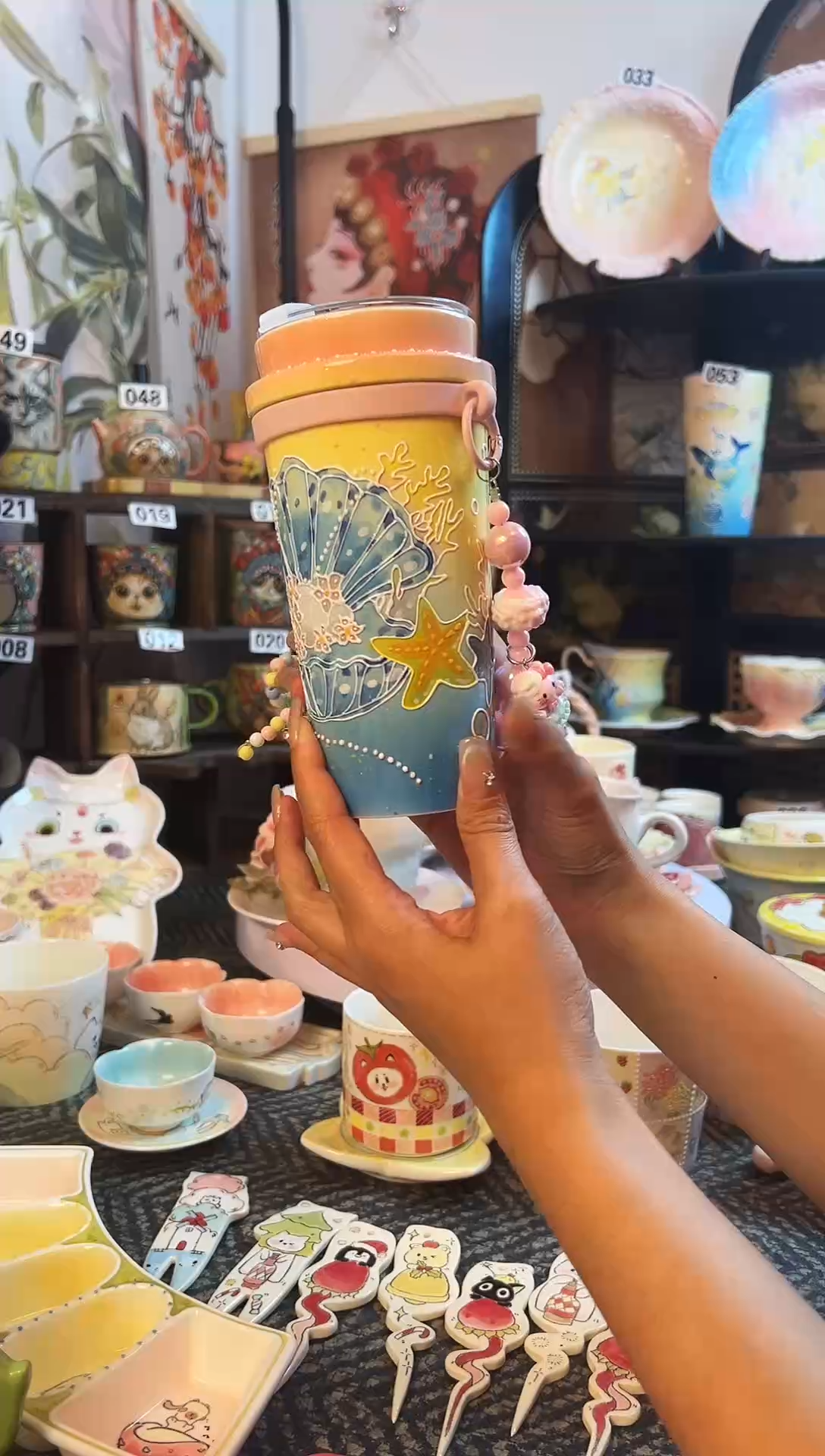 景德镇设计款手绘杯杯