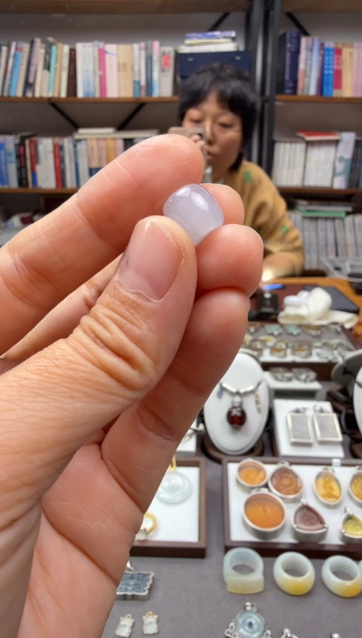 颈饰未镶嵌翡翠小**长配珠10