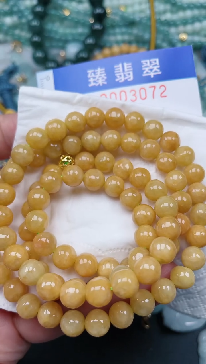 翡翠未镶嵌颈饰.0003072