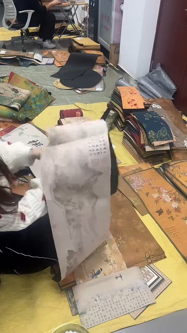 混纺微瑕吸水茶席-30X180-7号