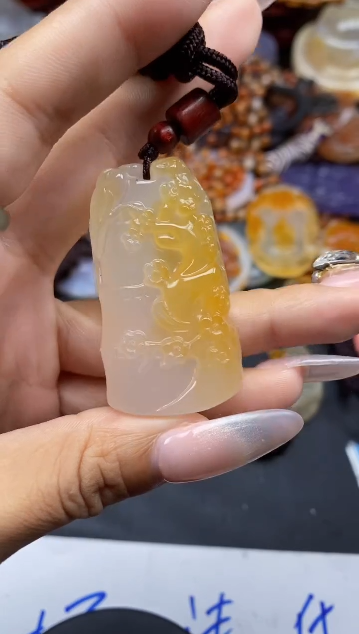 【闪购商品】玛瑙/玉髓颈饰未镶嵌ll
