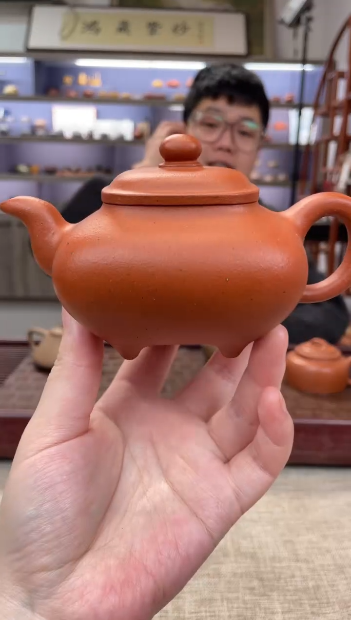 【闪购商品】紫砂茶壶降坡 传炉