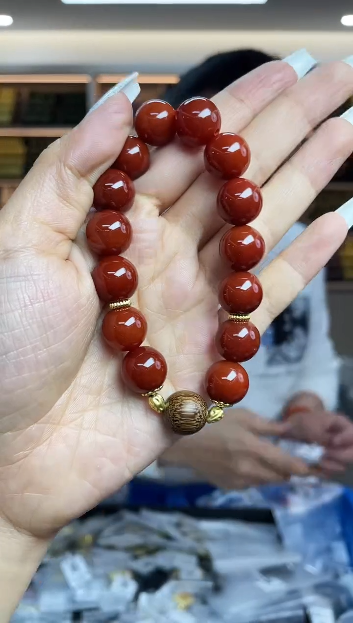 【闪购商品】南红玛瑙·未镶嵌多样性发一件