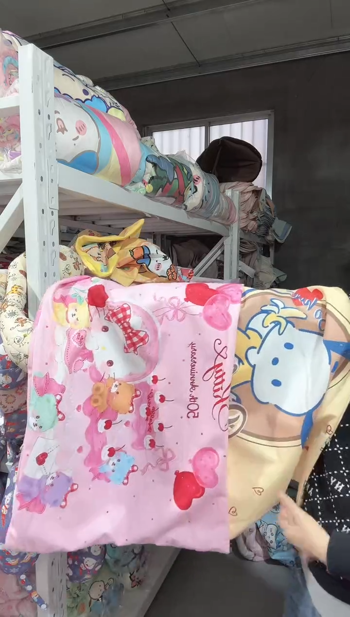 Y**Q混款   48*74短绒枕套   一对   