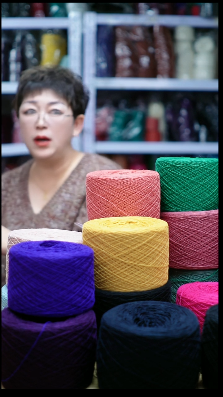 羊绒欢姐编织E219