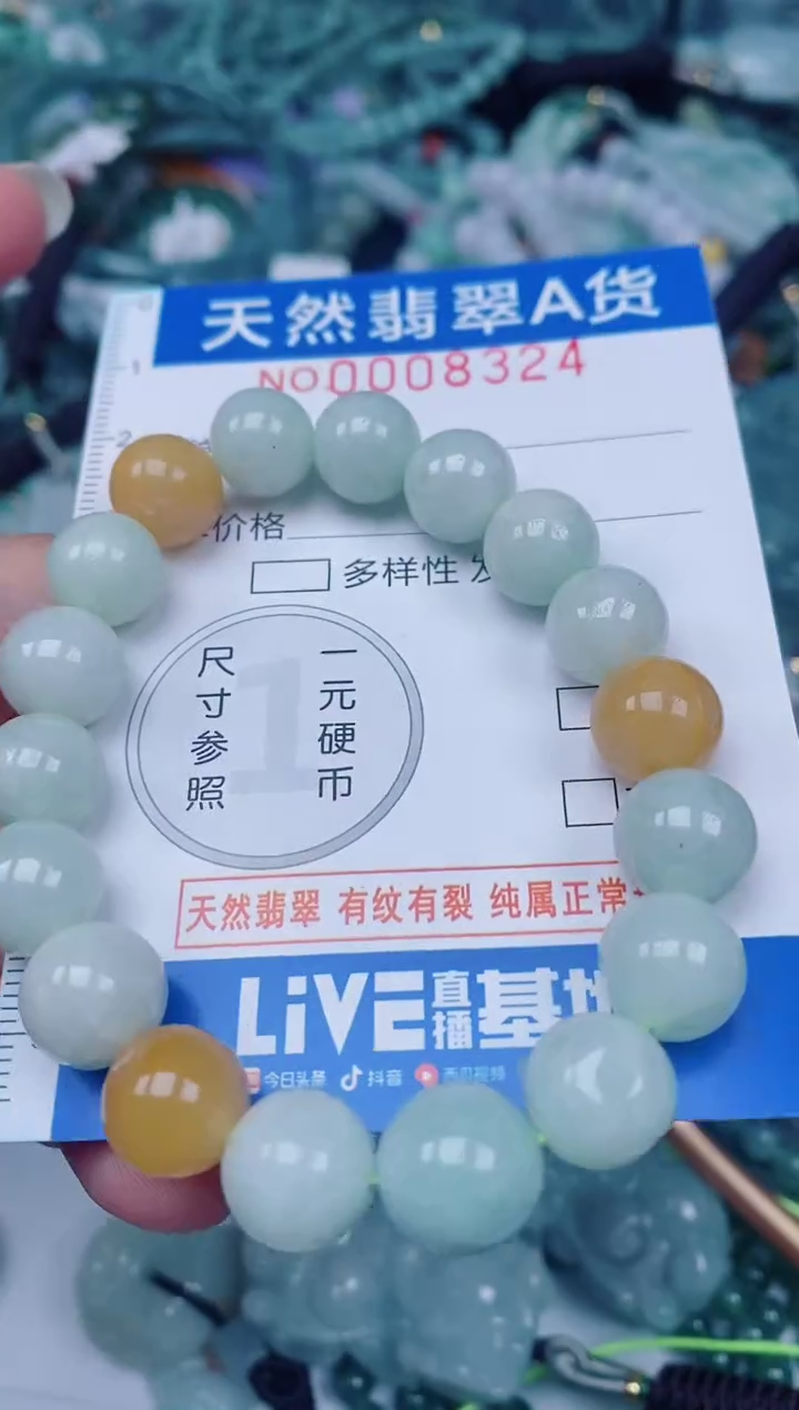 颈饰未镶嵌翡翠00008324