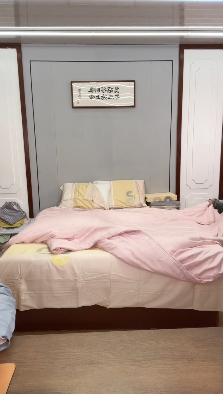 蛋白纤维岁**好51%粉色天丝棉大豆被200*230（小脏）