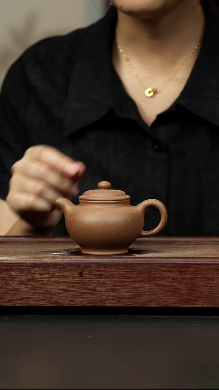 紫砂茶壶老段 掇只 全手工