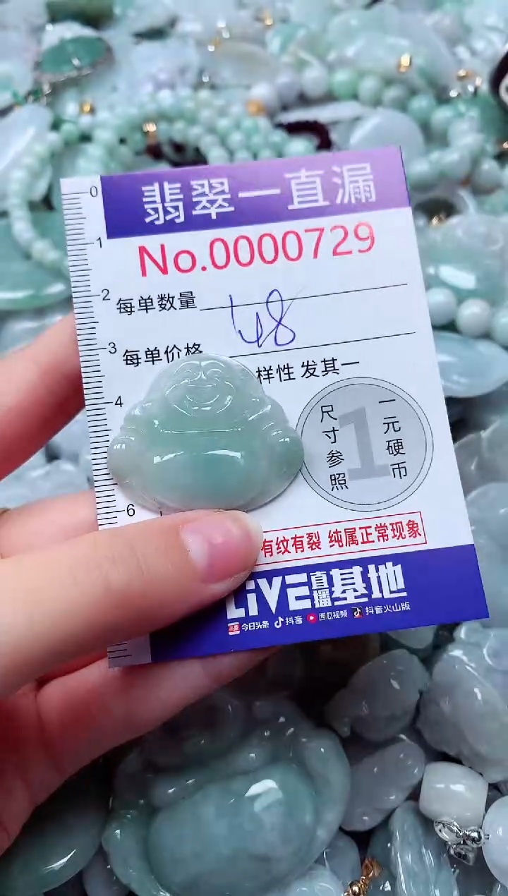 吊坠(不含链)未镶嵌翡翠729