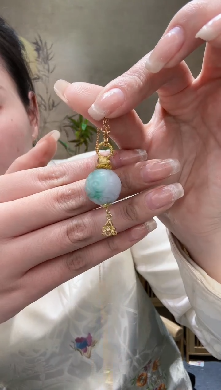 【闪购商品】翡翠耳饰未镶嵌吊坠