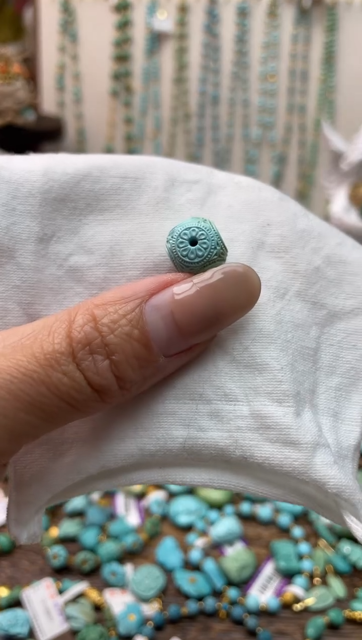 【闪购商品】绿松石雕刻件未镶嵌编号77