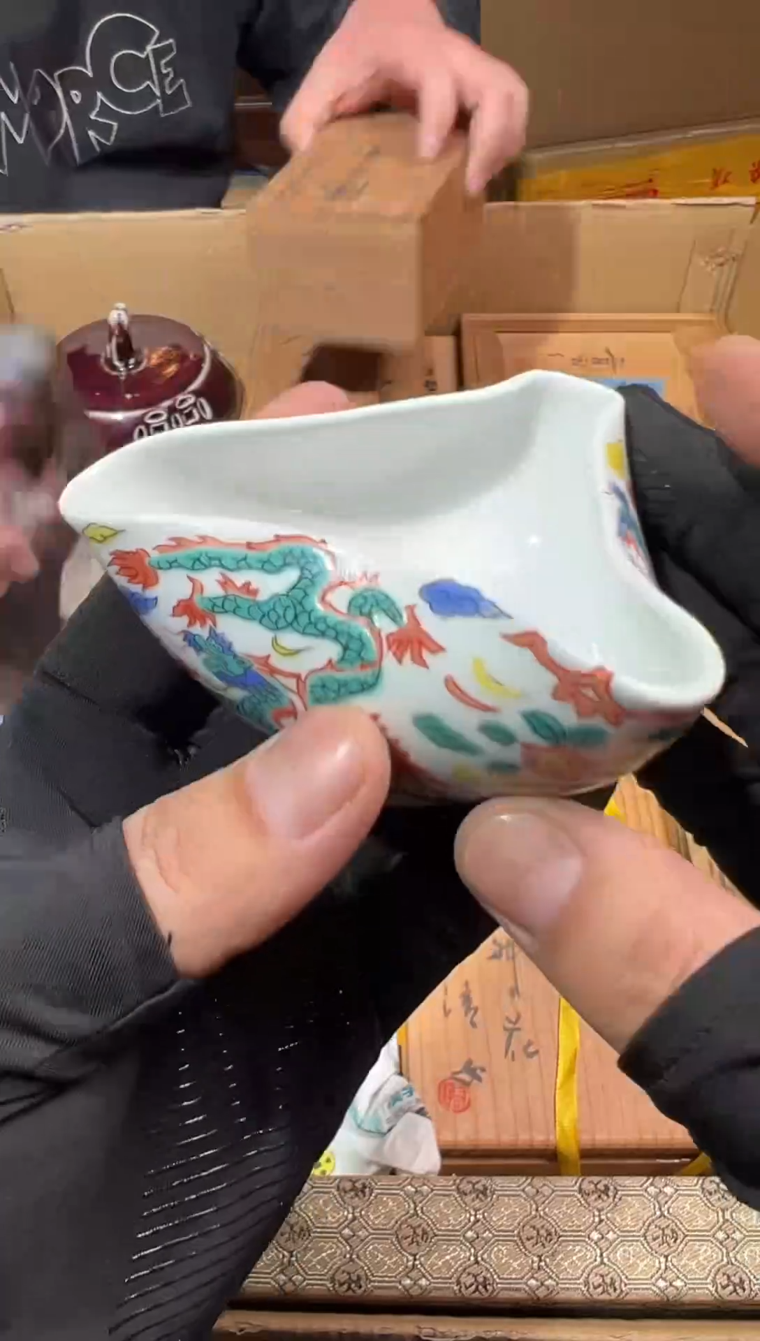 【闪购商品】瓷片工艺赏玩器物（下单即认可）多样性发一个