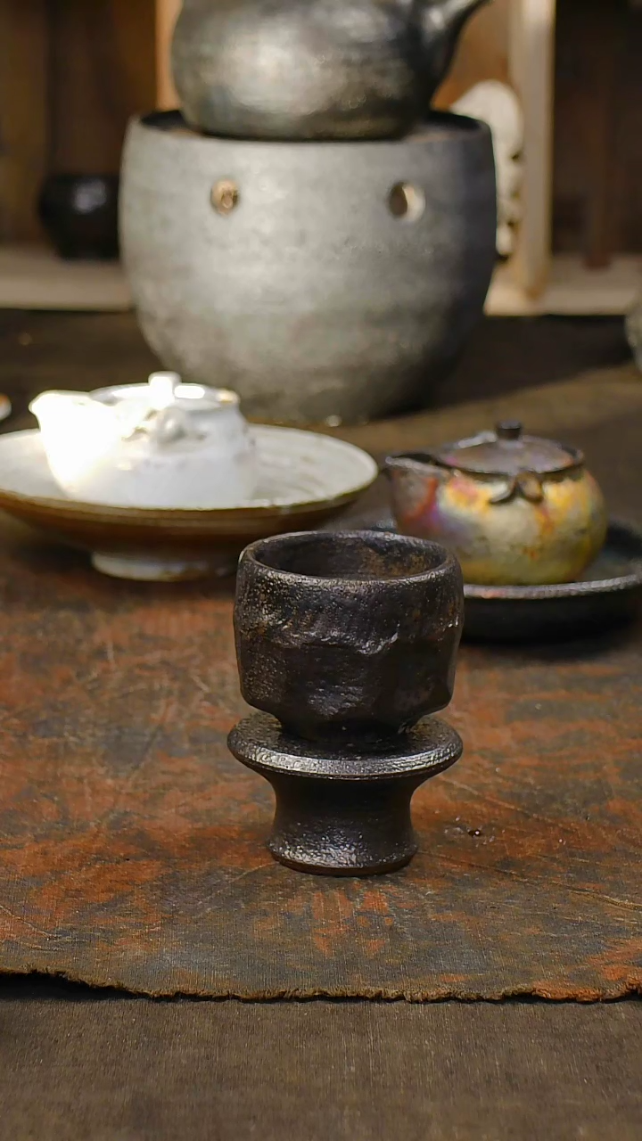 【闪购商品】明静砂器纯手作-------主人杯101