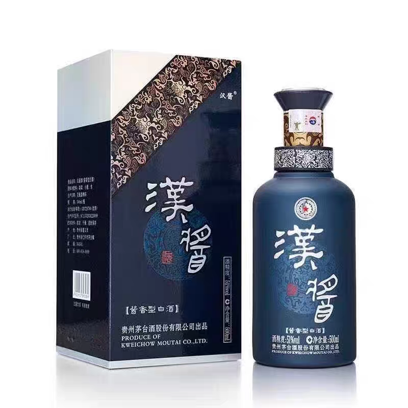 KWEICHOW MOUTAI/贵州茅台铂金汉酱酱香型白酒51度500ml