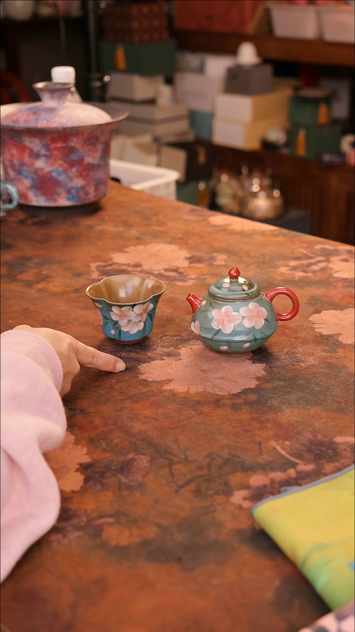 【闪购商品】陶瓷茶具（无礼盒无茶盘）@@A12070