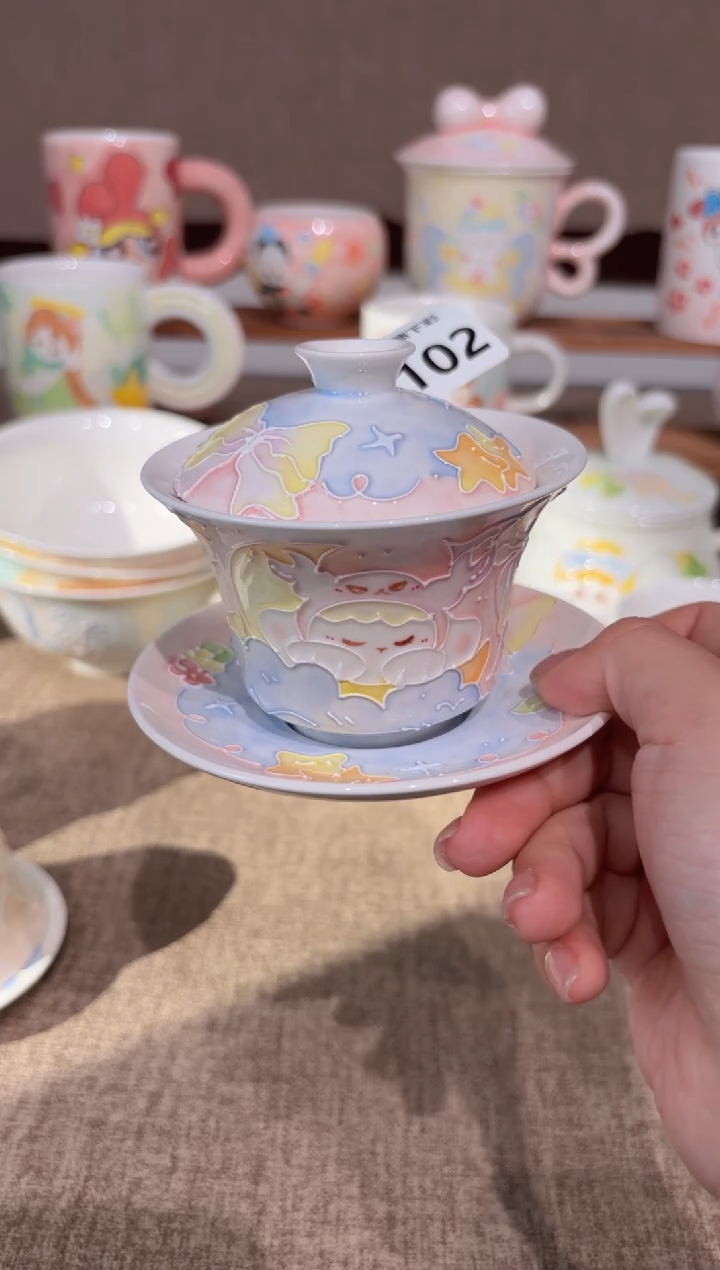 102号高温釉下彩陶瓷默认微瑕福利价