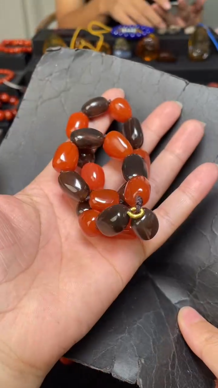 未镶嵌108南红玛瑙手串