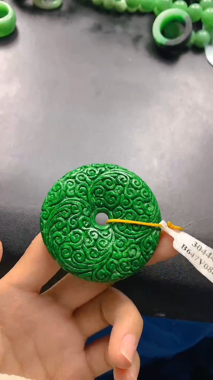 颈饰未镶嵌翡翠用****2天然缅甸a货翡翠