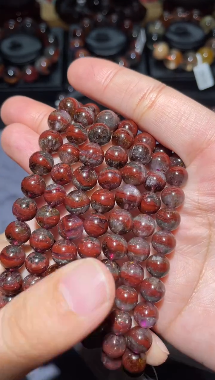 【闪购商品】水晶手链未镶嵌极光单圈8mm多样性发其一