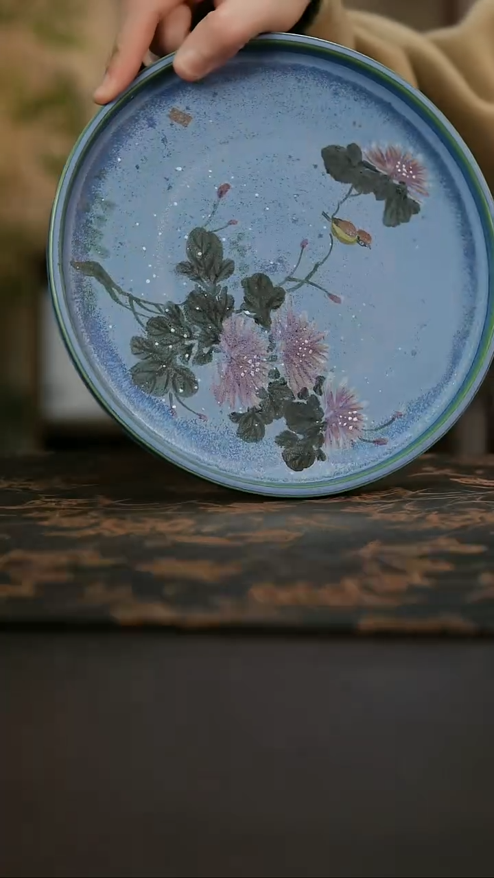 景德镇陶瓷杯碗柴烧多人