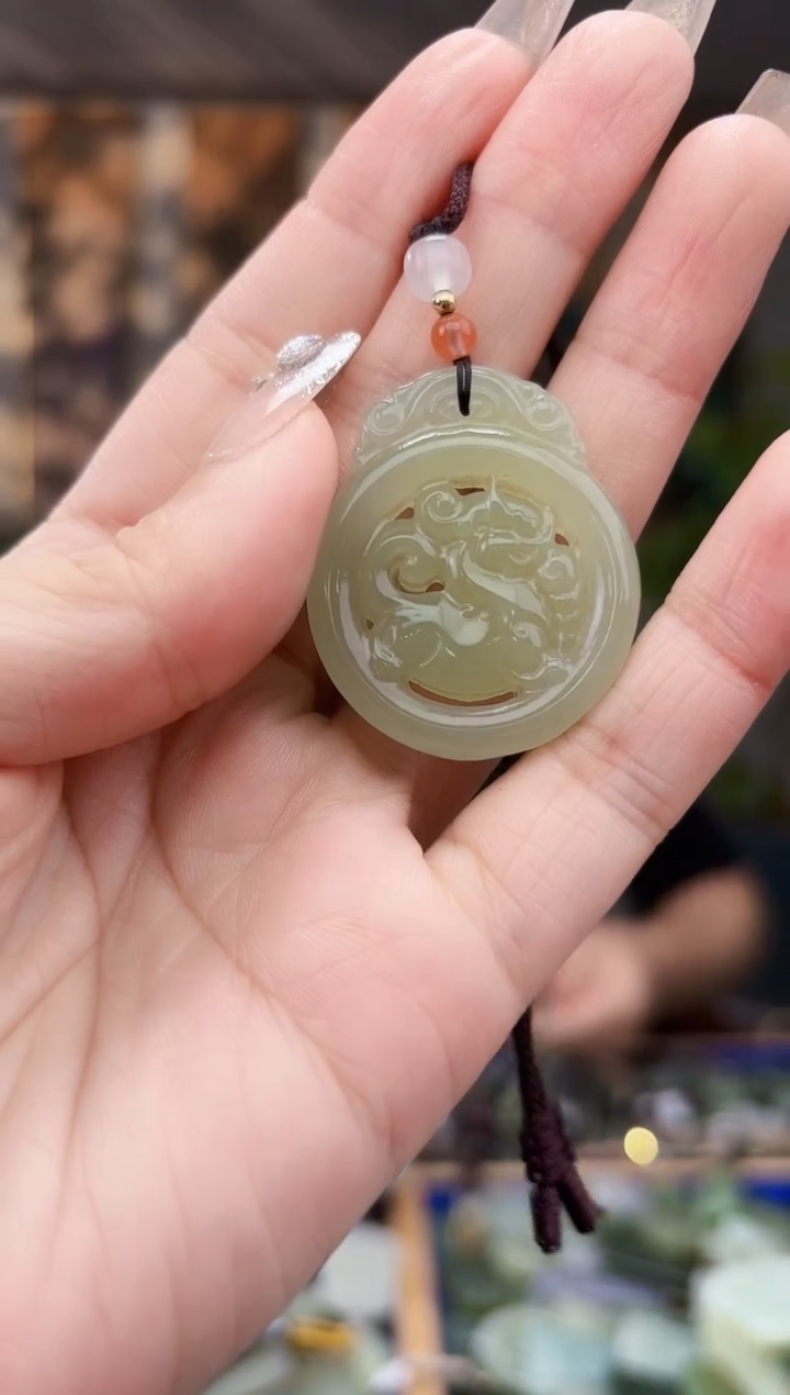 和田玉未镶嵌挂件拍一发一多样性发货