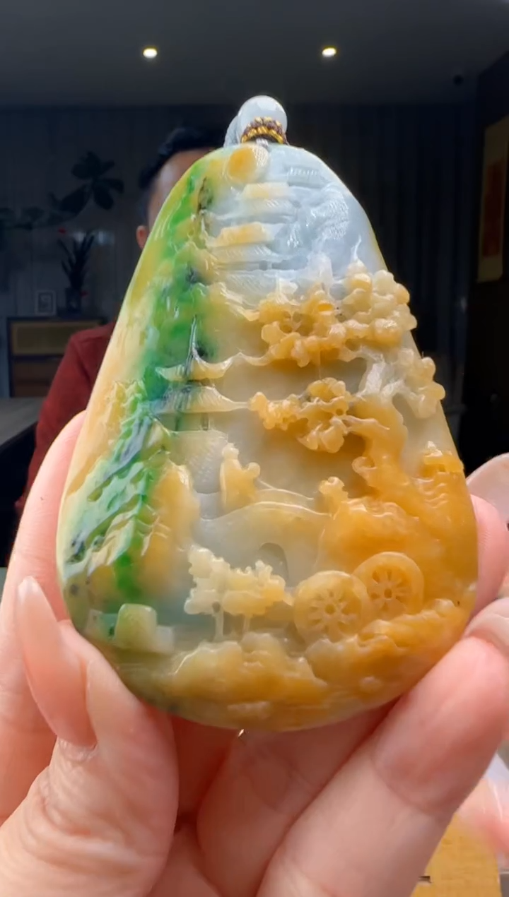 【闪购商品】翡翠吊坠(不含链)未镶嵌YJ@@960Q3J11558