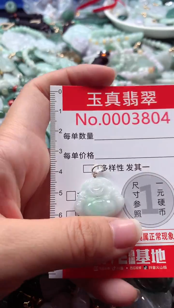 吊坠(不含链)未镶嵌翡翠3804